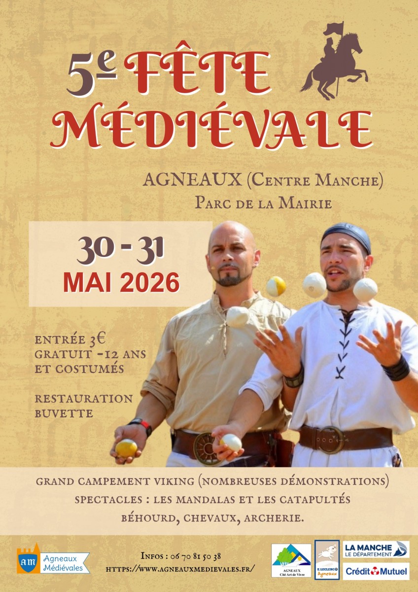 5 ème fête médiévale à Agneaux